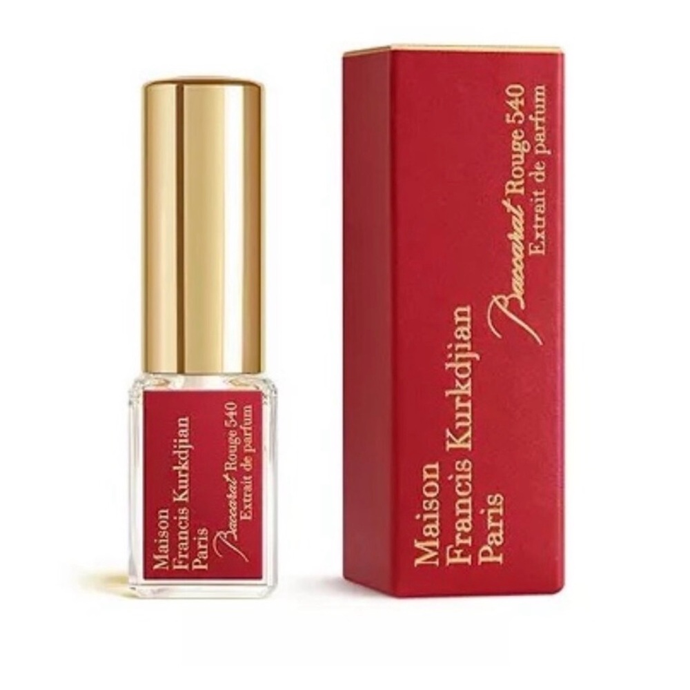 Maison Francis Kurkdjian Baccarat Rouge 540 Extrait Mini - Red & Gold - Picture 1 of 6